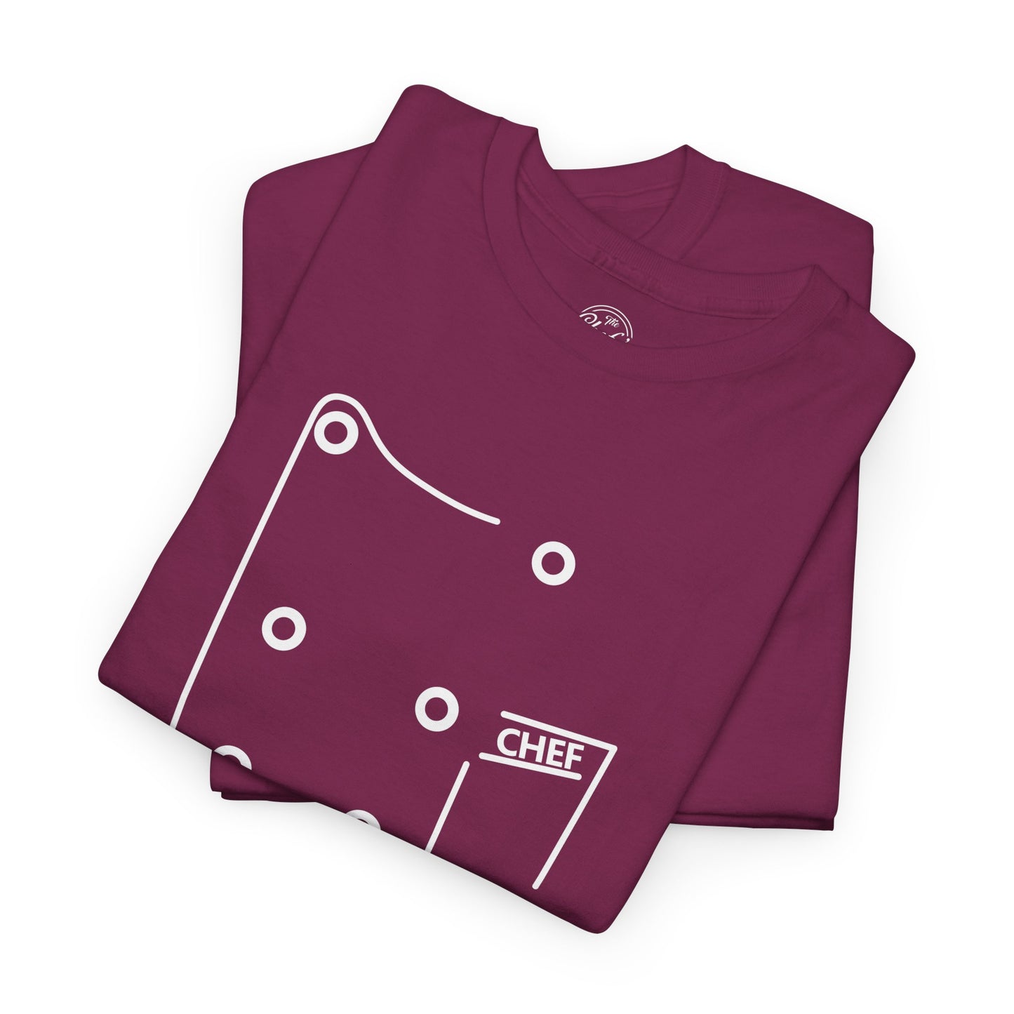 Chef Coat Style Heavy Cotton Tee