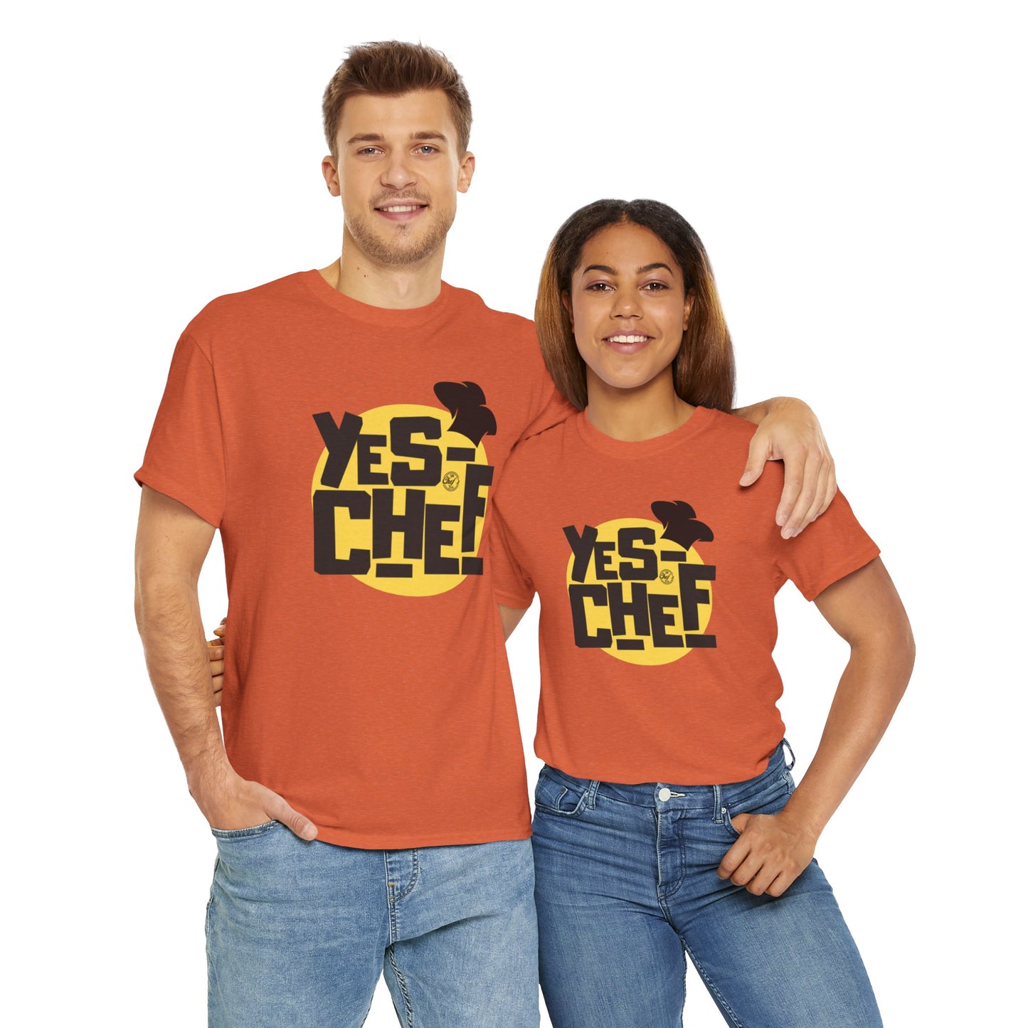 YES CHEF Unisex Heavy Cotton Tee