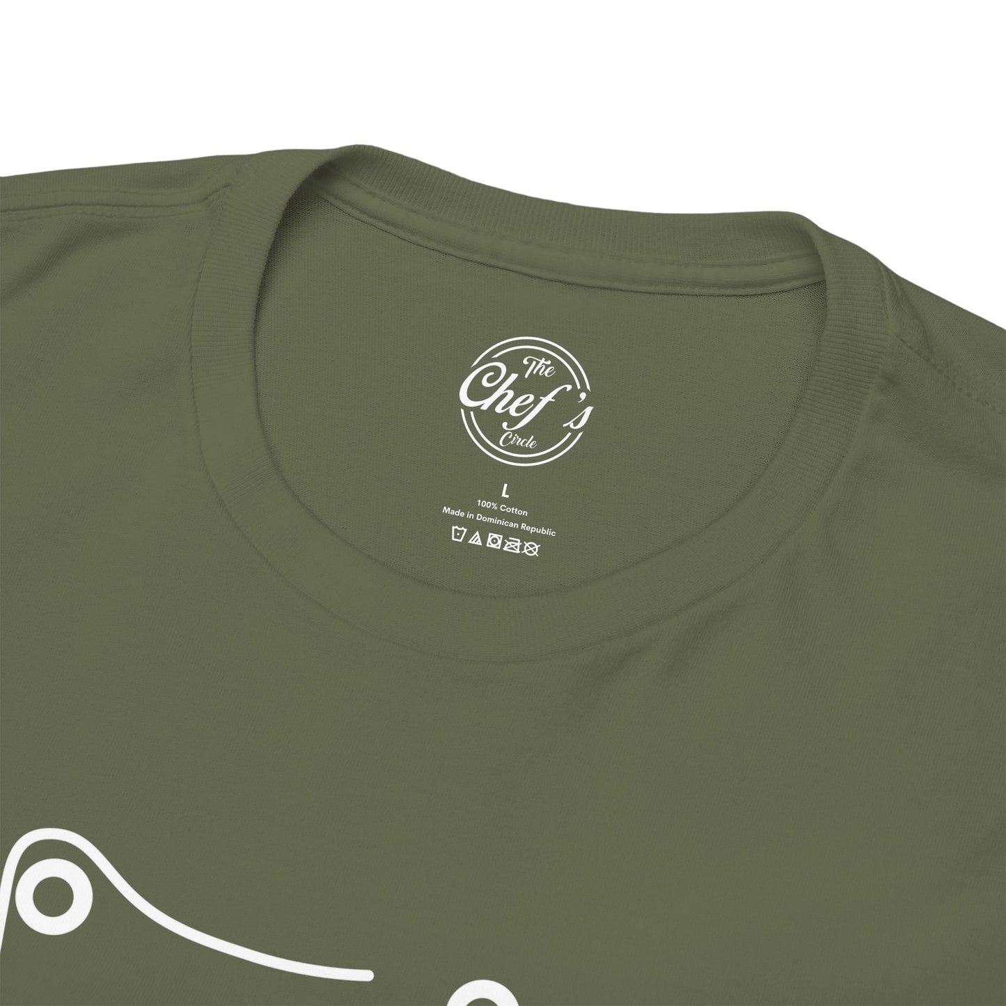 Chef Coat Style Heavy Cotton Tee