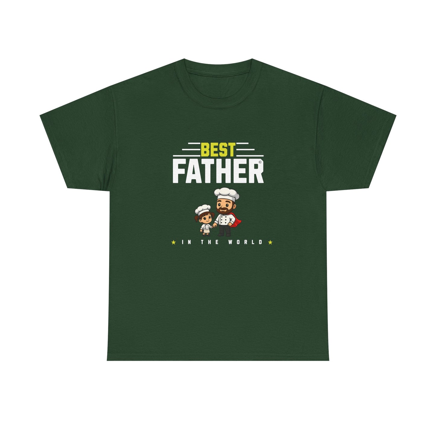 Chef Duo with Daughter Unisex Tee - Fathers Day Gift