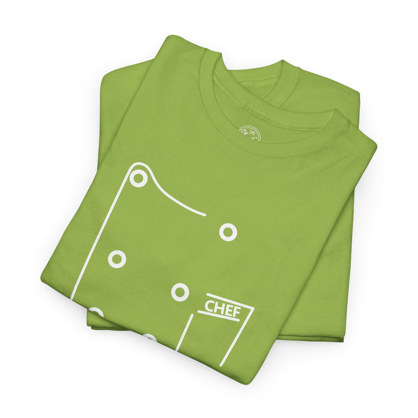 Chef Coat Style Heavy Cotton Tee