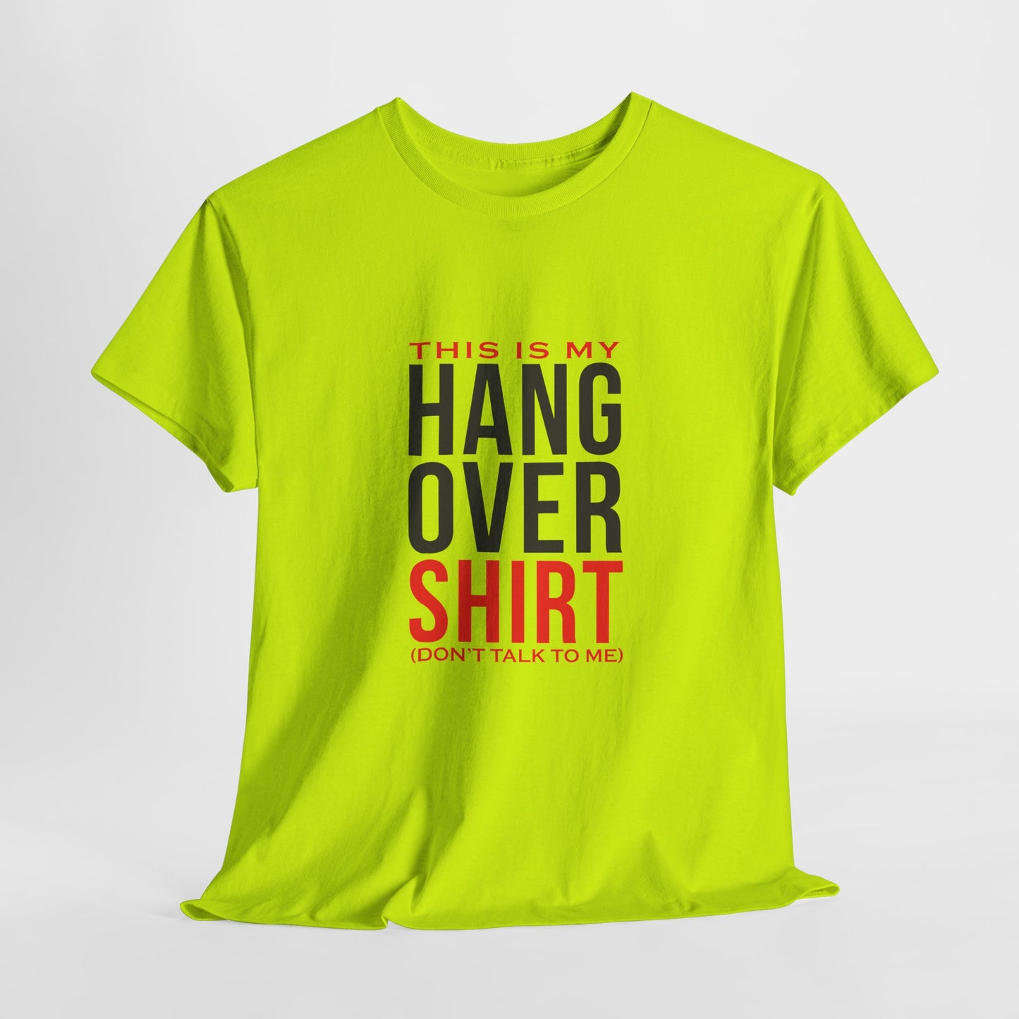 Funny Hangover Unisex Heavy Cotton Tee - Don't Talk to Me