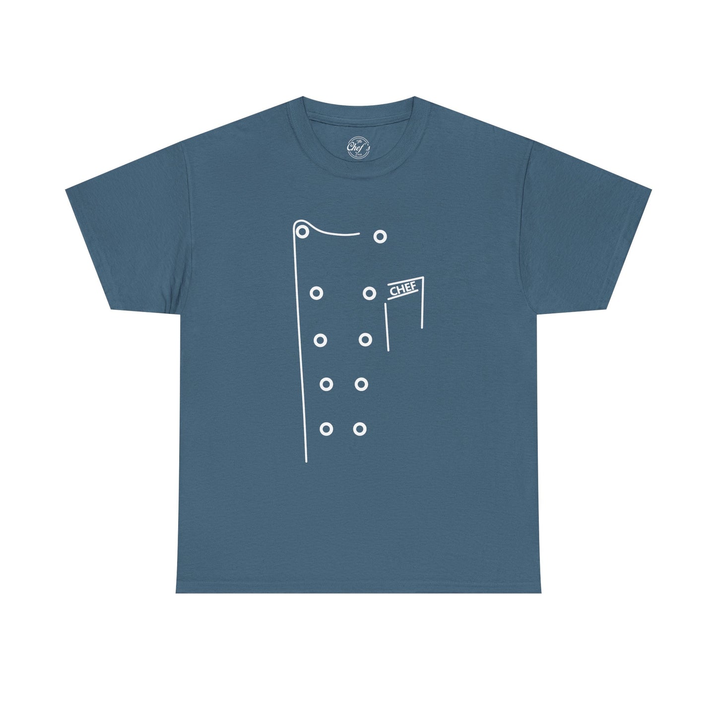 Chef Coat Style Heavy Cotton Tee
