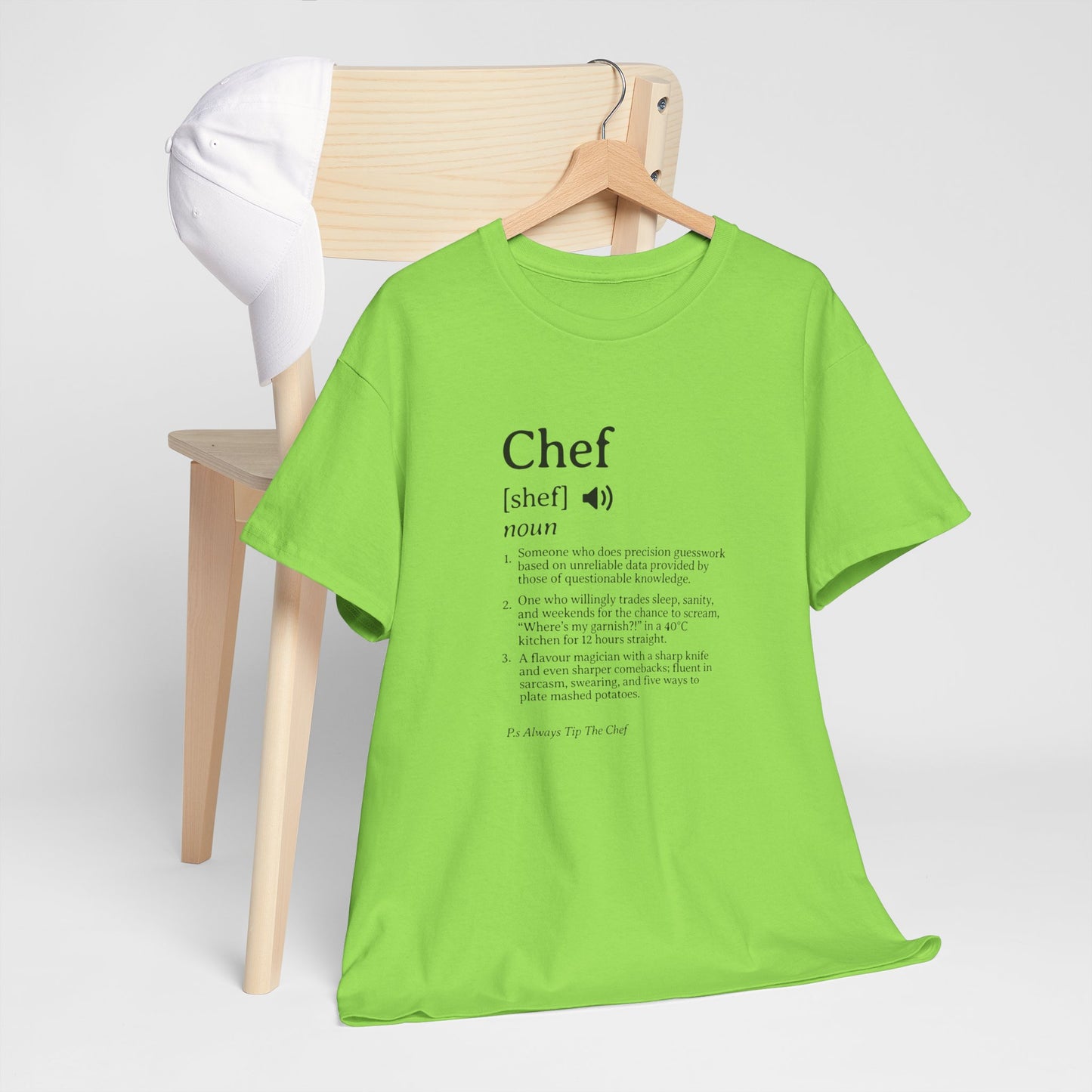 Chef Definition Unisex Heavy Cotton Tee