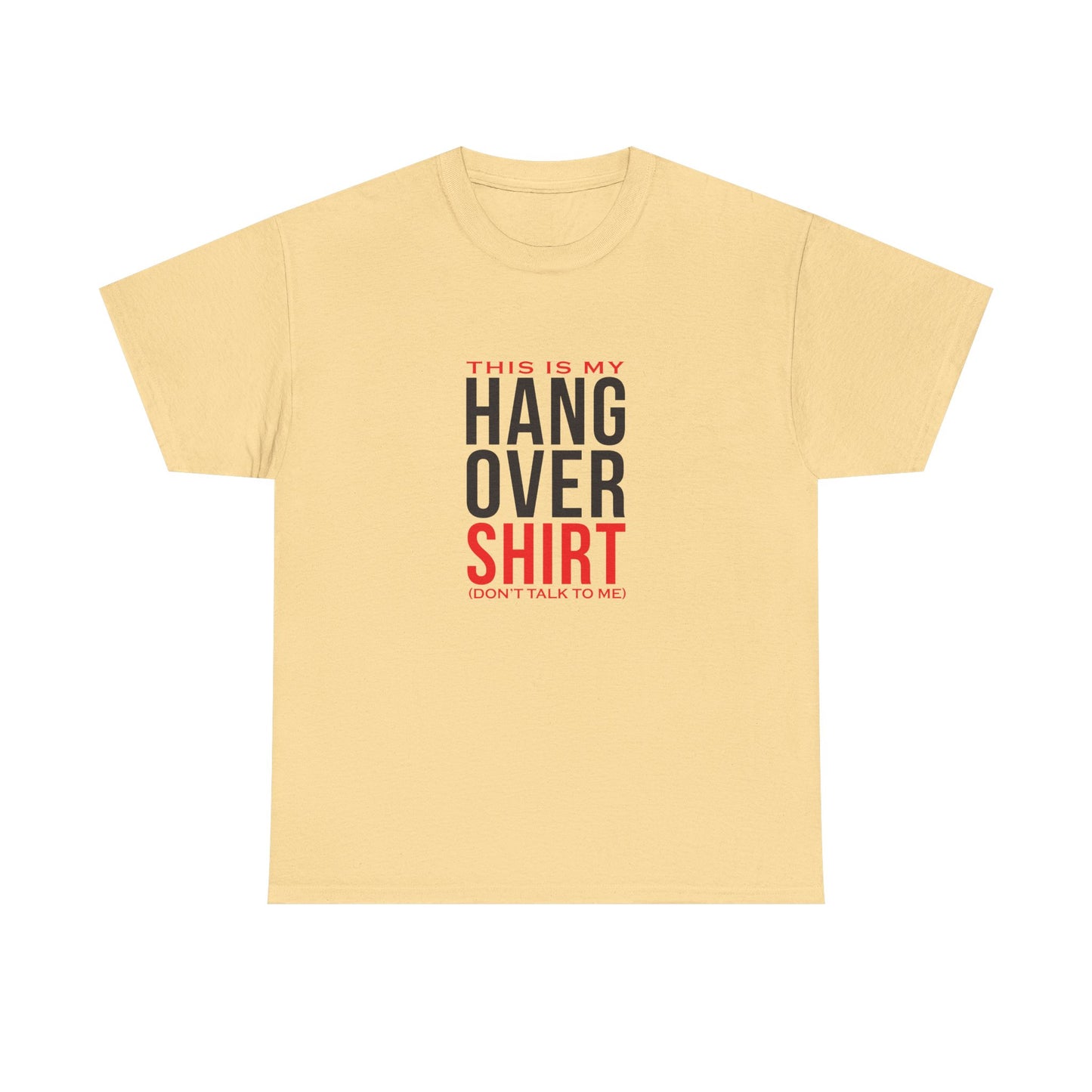Funny Hangover Unisex Heavy Cotton Tee - Don't Talk to Me