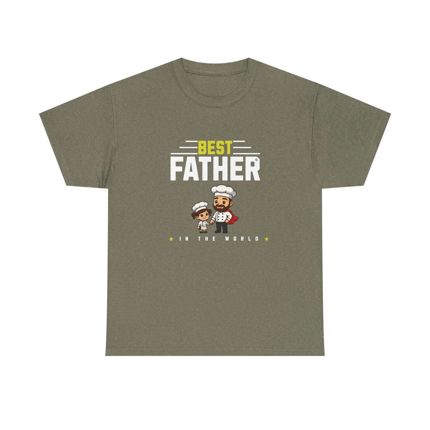 Chef Duo with Daughter Unisex Tee - Fathers Day Gift