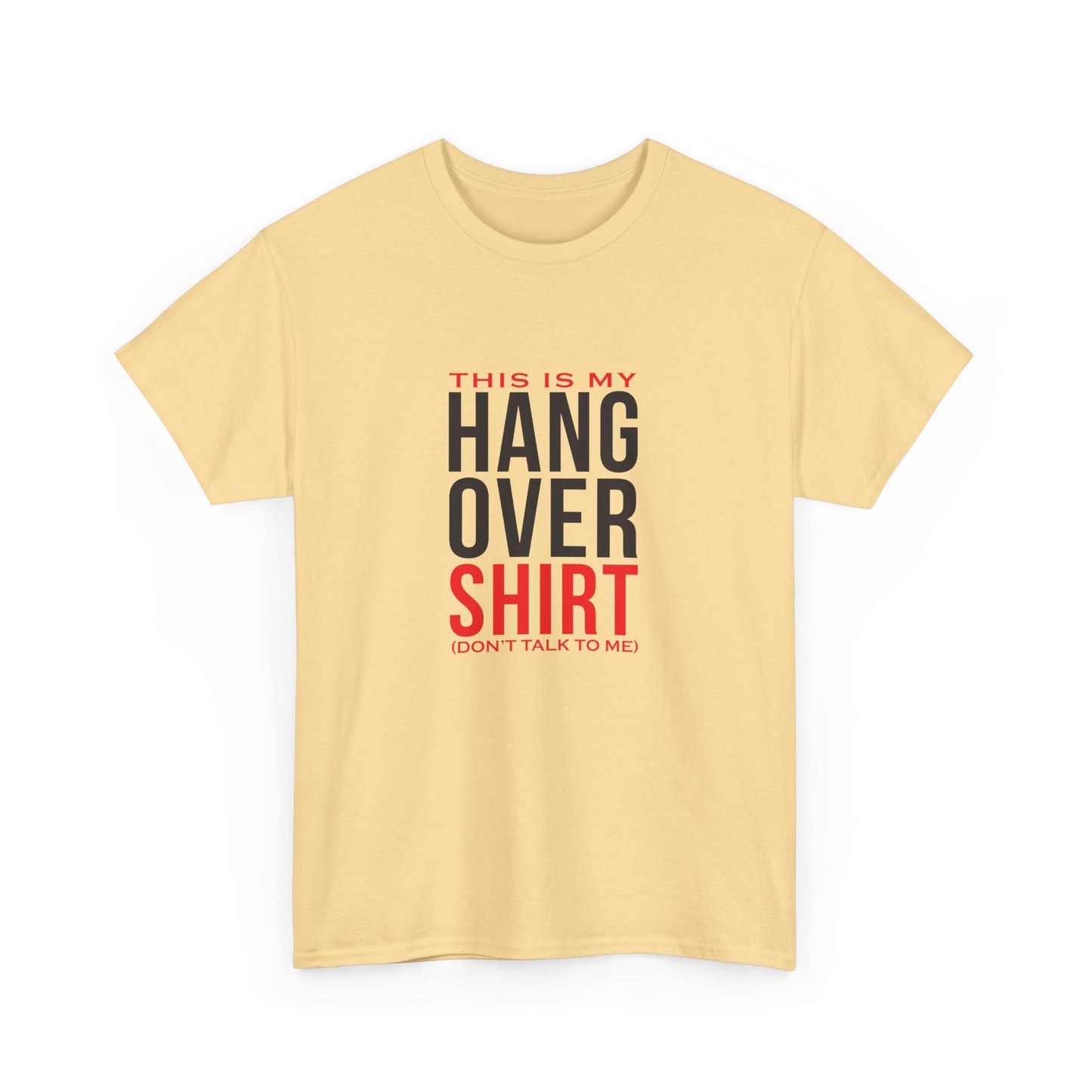 Funny Hangover Unisex Heavy Cotton Tee - Don't Talk to Me