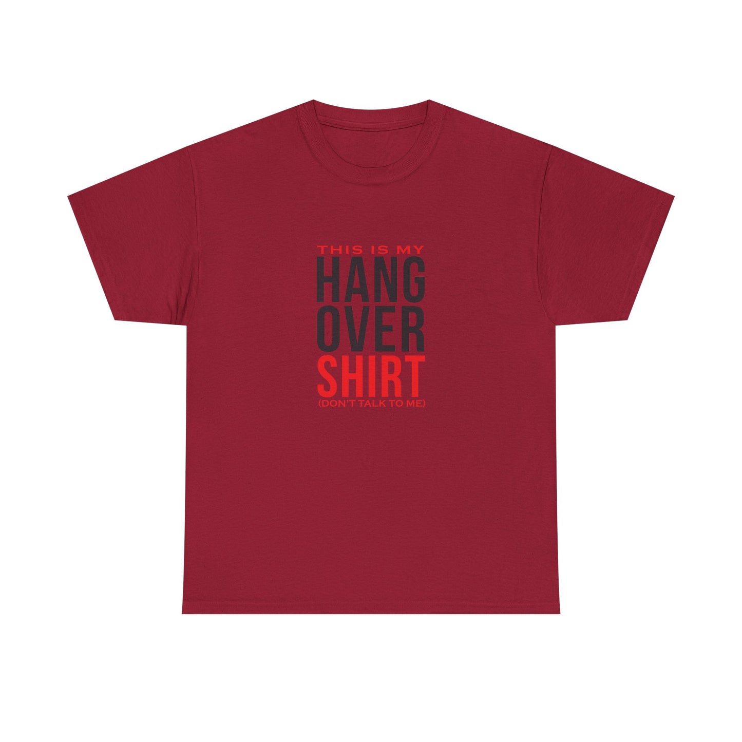 Funny Hangover Unisex Heavy Cotton Tee - Don't Talk to Me