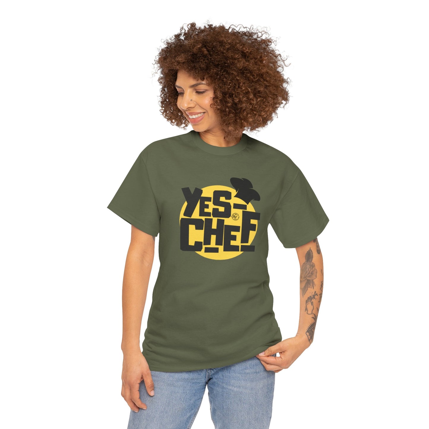 YES CHEF Unisex Heavy Cotton Tee