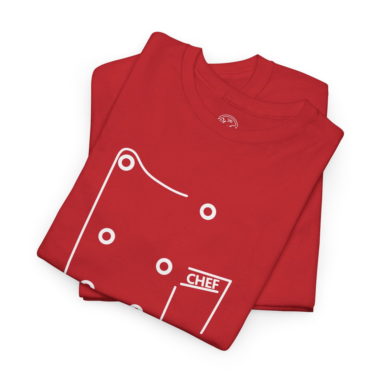 Chef Coat Style Heavy Cotton Tee