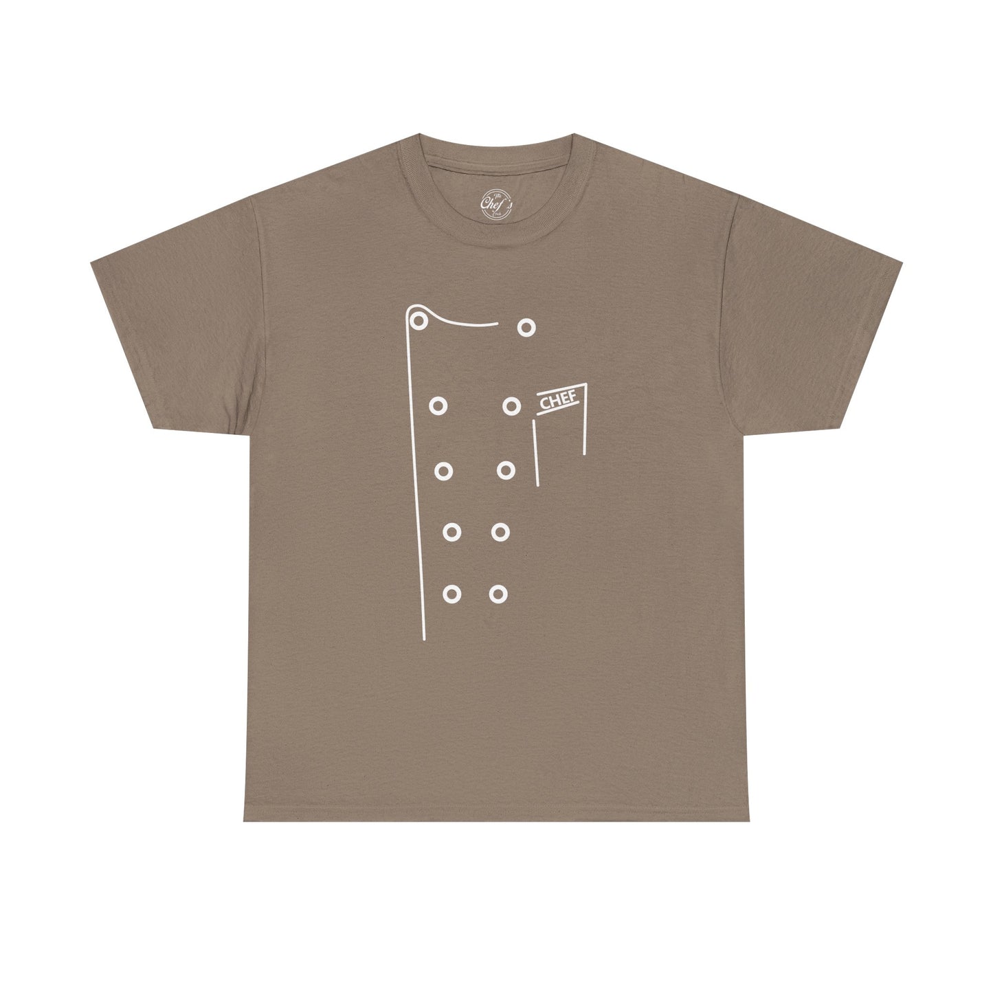 Chef Coat Style Heavy Cotton Tee