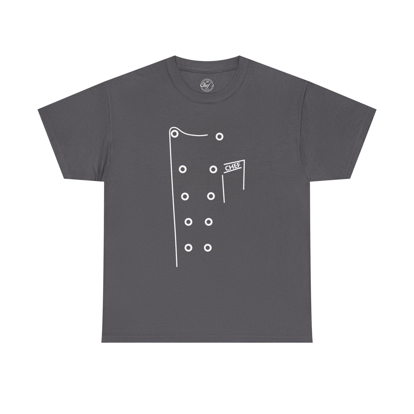 Chef Coat Style Heavy Cotton Tee