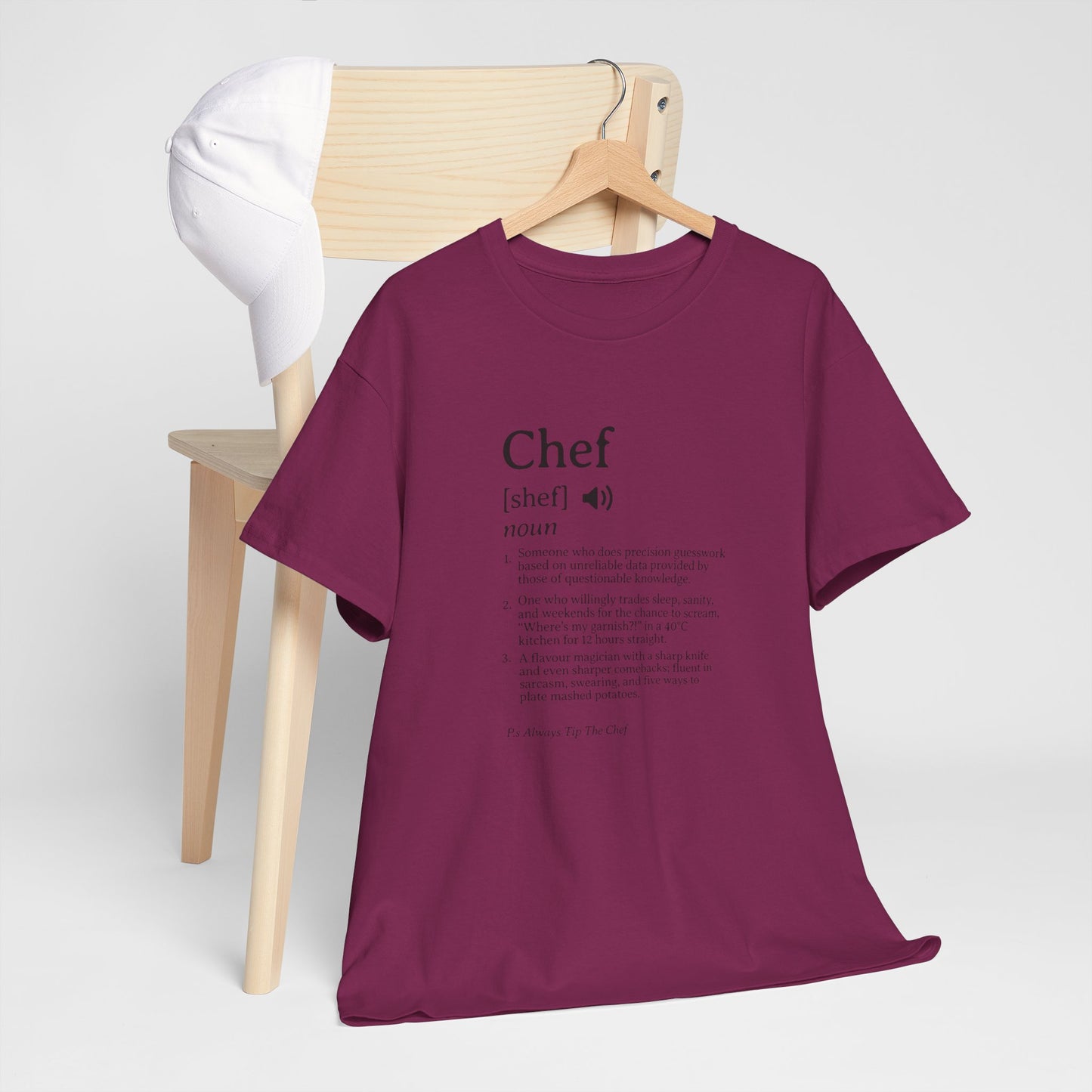 Chef Definition Unisex Heavy Cotton Tee