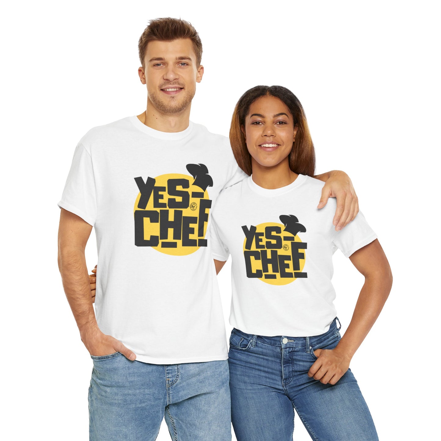 YES CHEF Unisex Heavy Cotton Tee