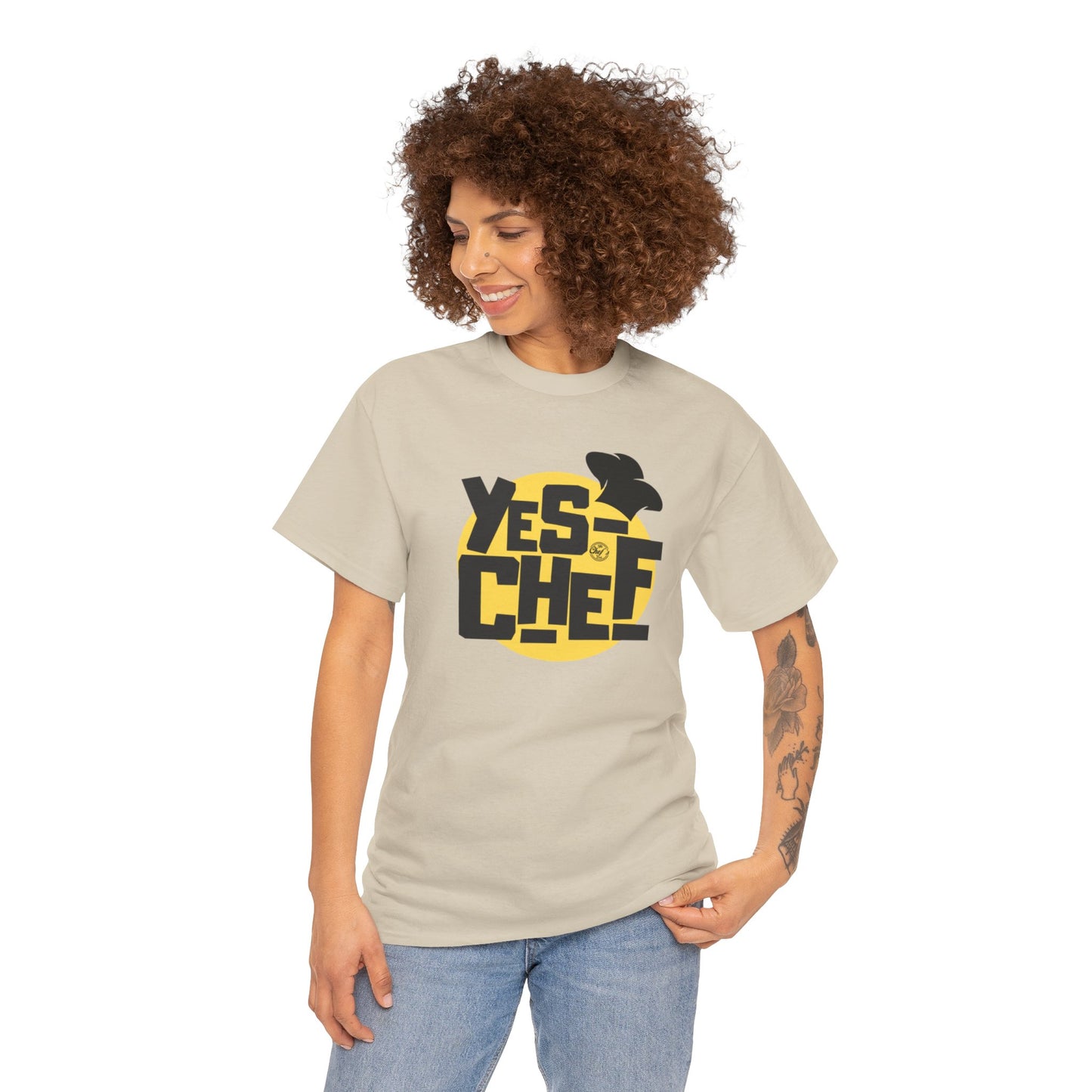 YES CHEF Unisex Heavy Cotton Tee