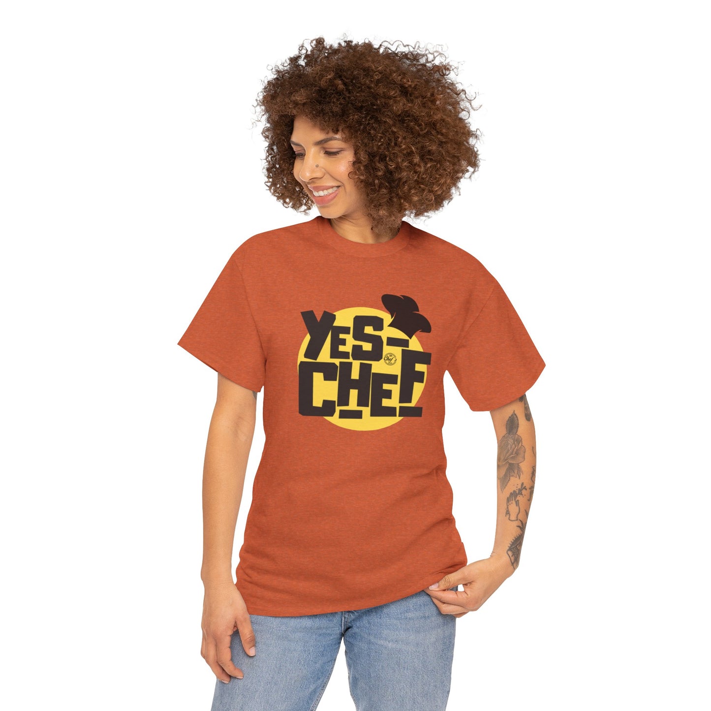 YES CHEF Unisex Heavy Cotton Tee
