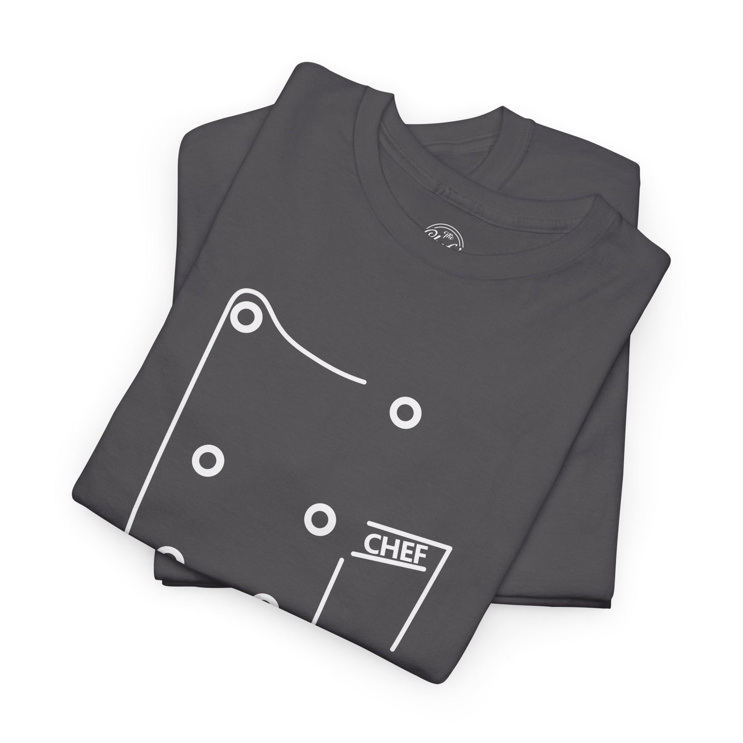 Chef Coat Style Heavy Cotton Tee