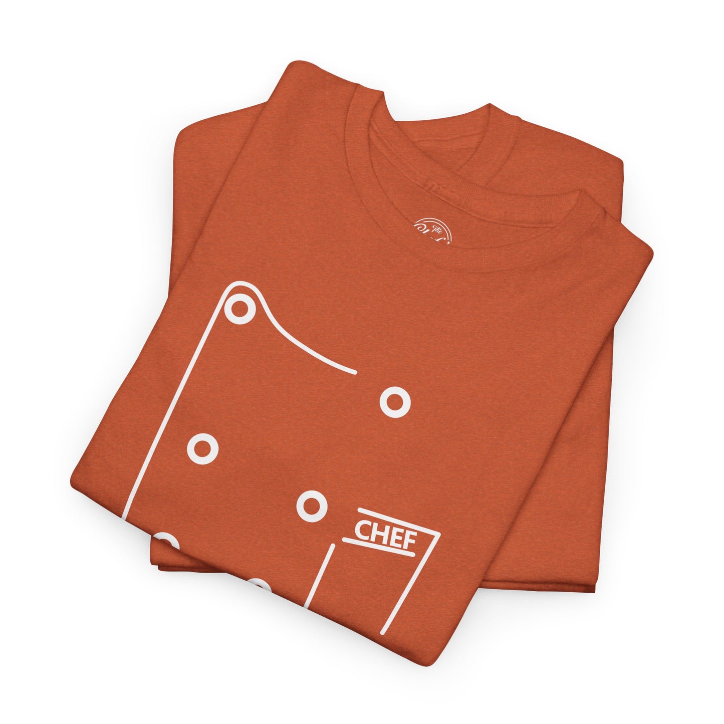 Chef Coat Style Heavy Cotton Tee