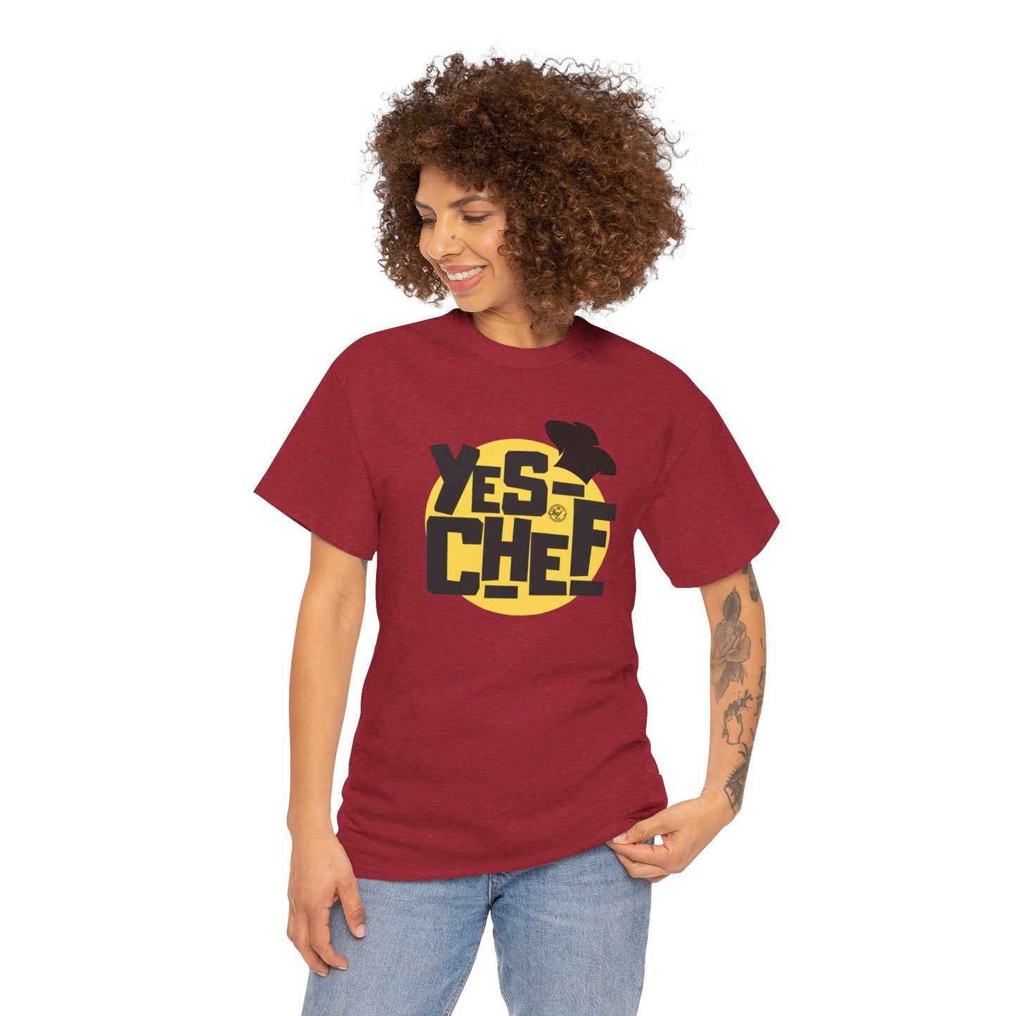 YES CHEF Unisex Heavy Cotton Tee