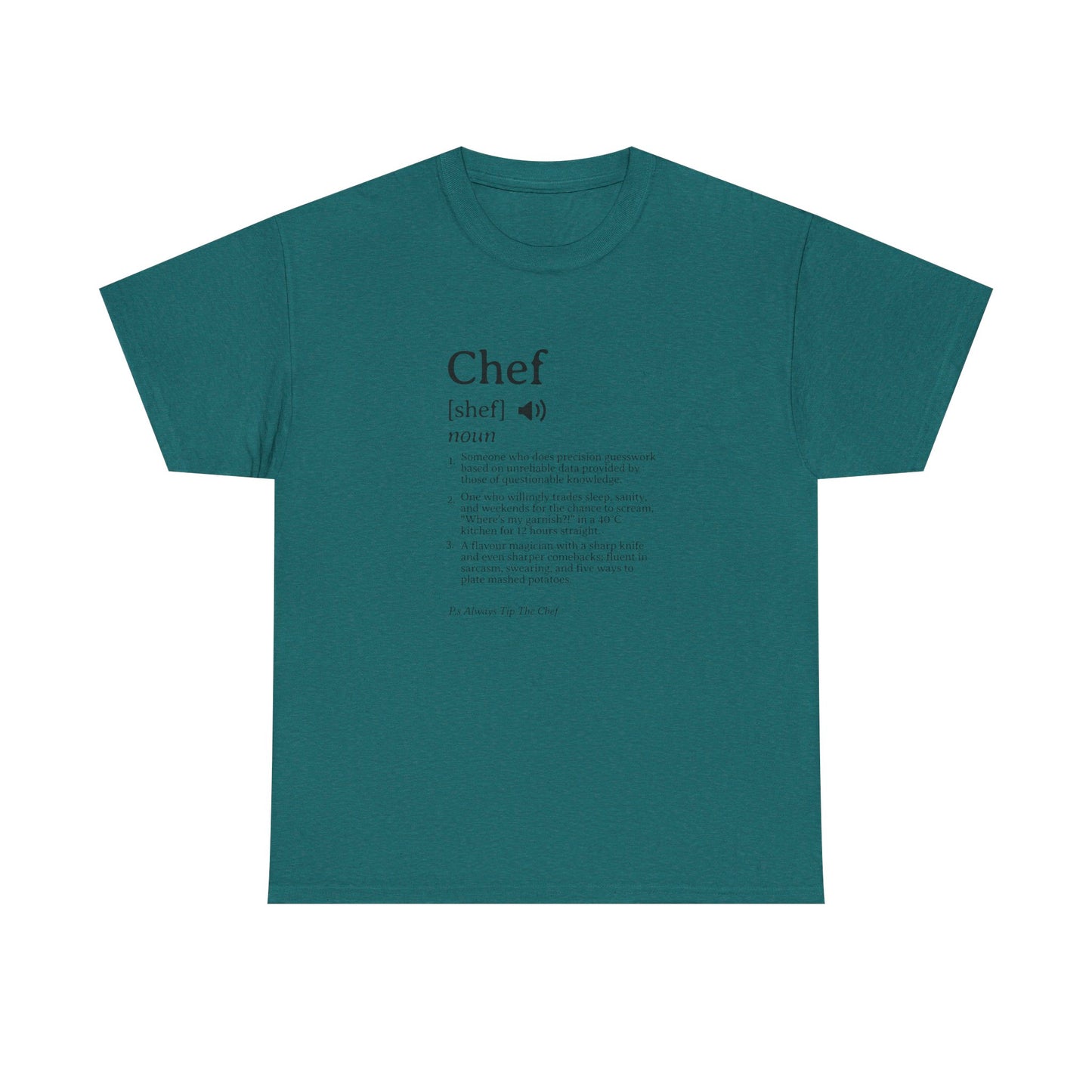 Chef Definition Unisex Heavy Cotton Tee