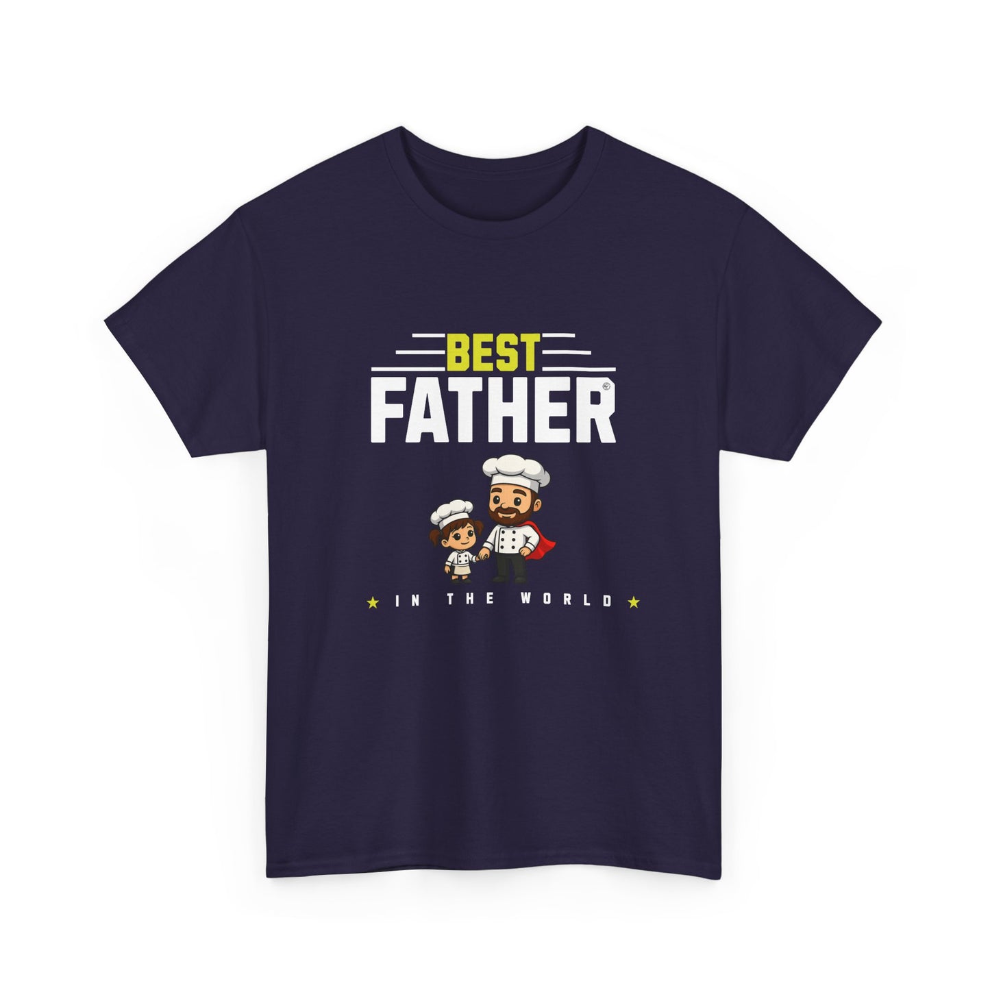 Chef Duo with Daughter Unisex Tee - Fathers Day Gift