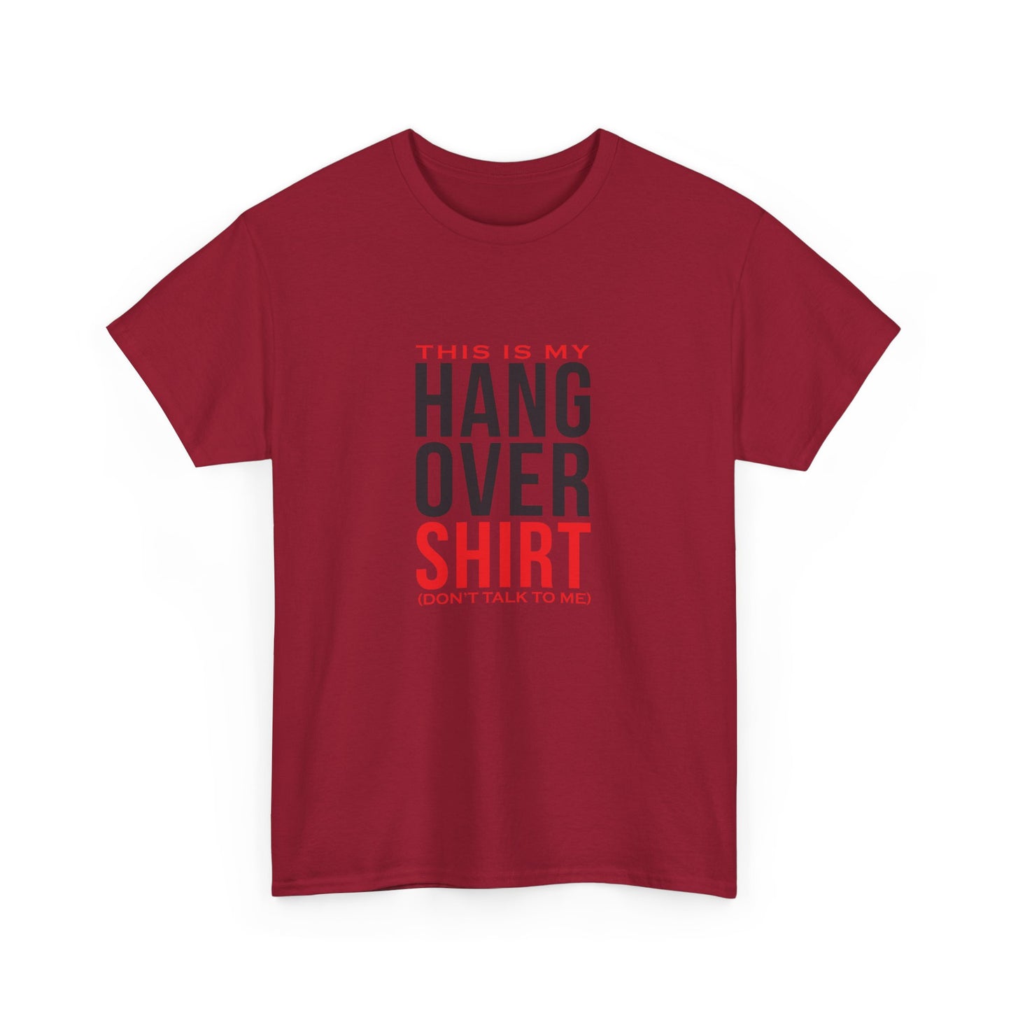 Funny Hangover Unisex Heavy Cotton Tee - Don't Talk to Me