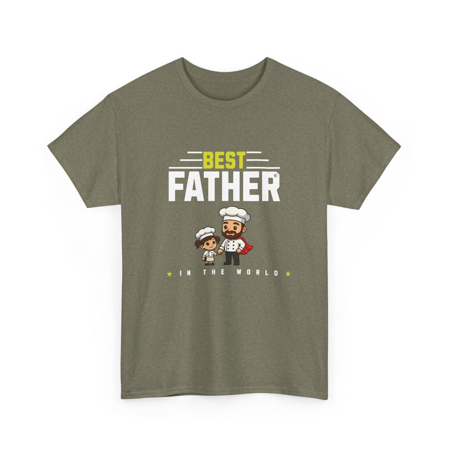 Chef Duo with Daughter Unisex Tee - Fathers Day Gift