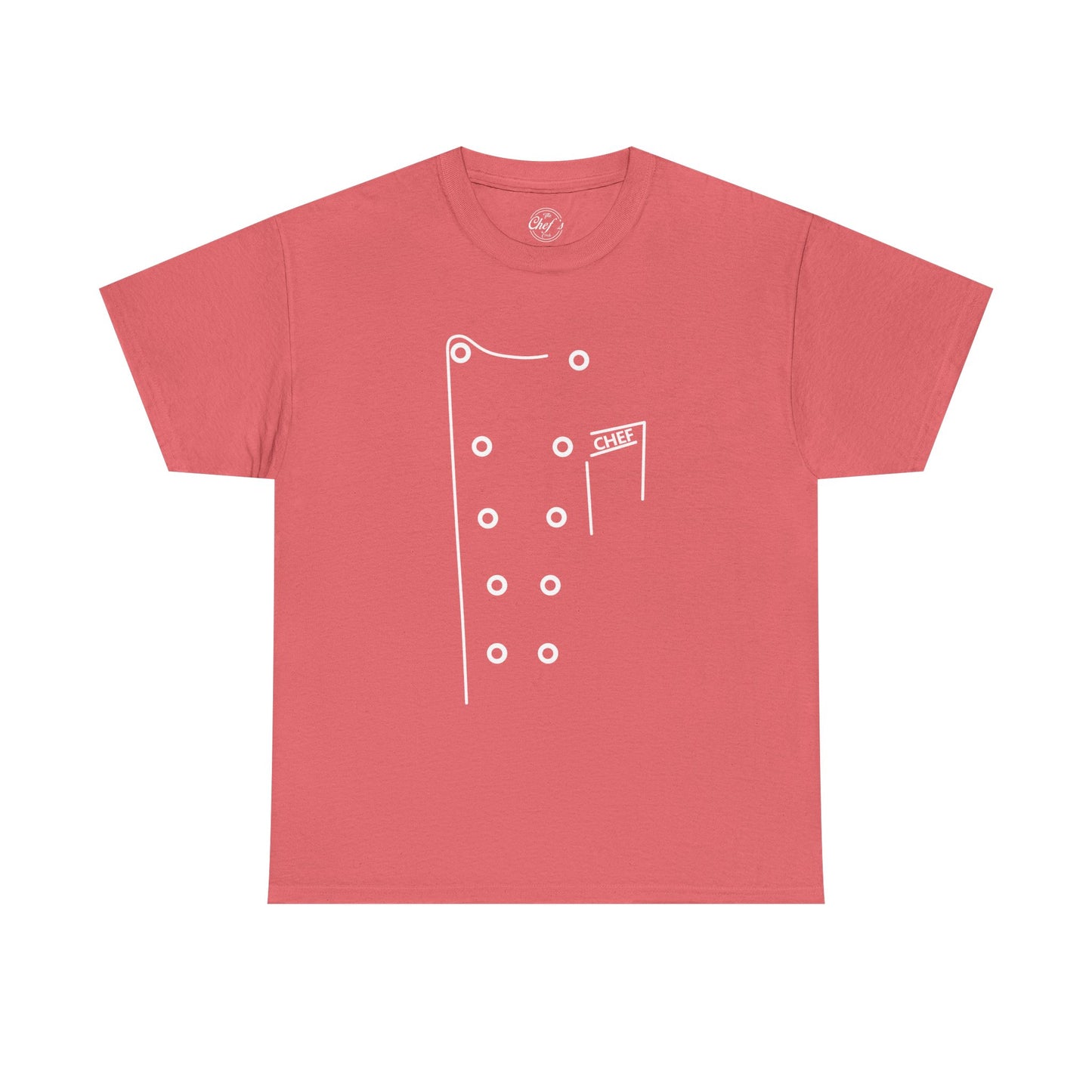 Chef Coat Style Heavy Cotton Tee