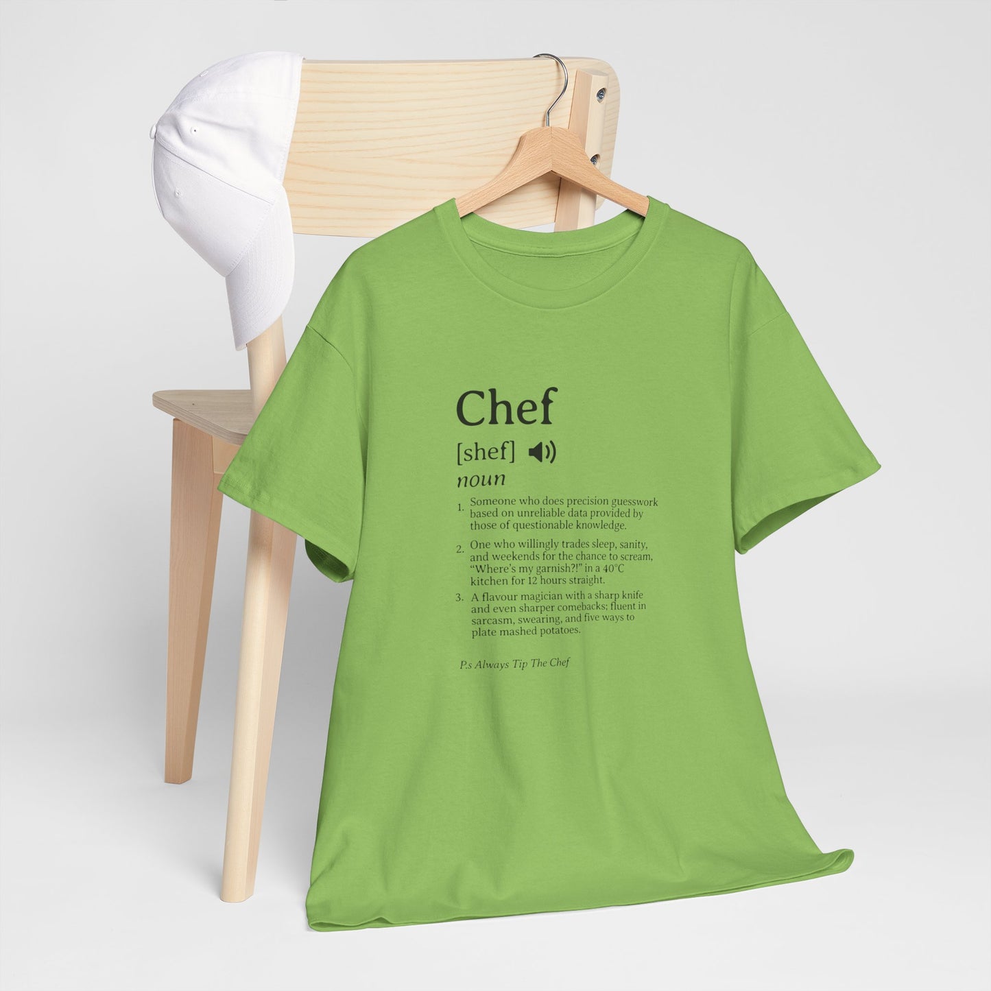 Chef Definition Unisex Heavy Cotton Tee