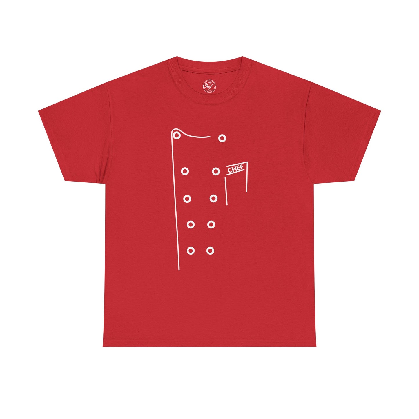 Chef Coat Style Heavy Cotton Tee