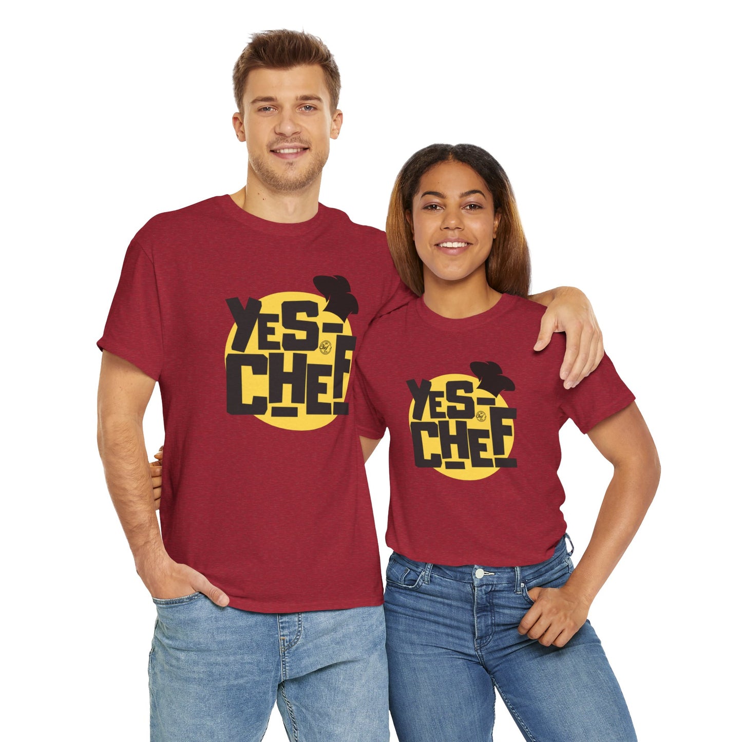 YES CHEF Unisex Heavy Cotton Tee