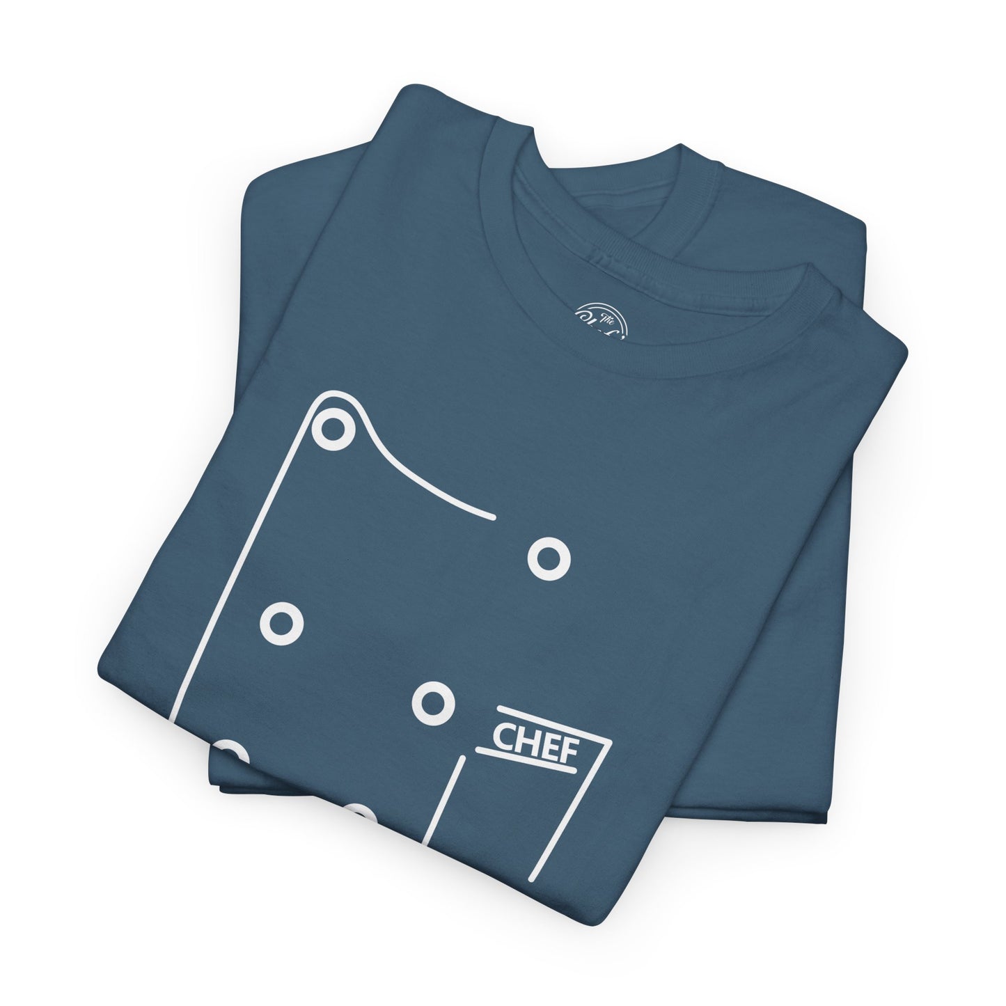 Chef Coat Style Heavy Cotton Tee