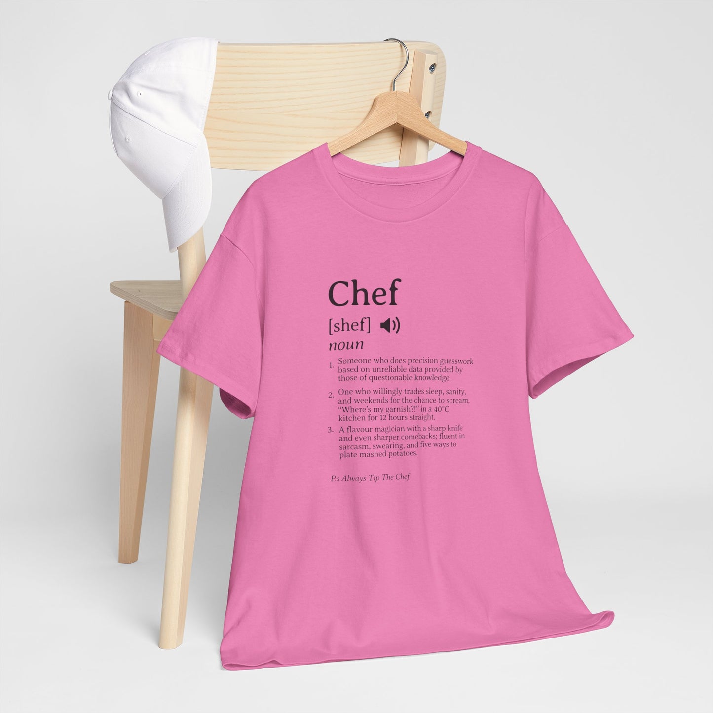 Chef Definition Unisex Heavy Cotton Tee