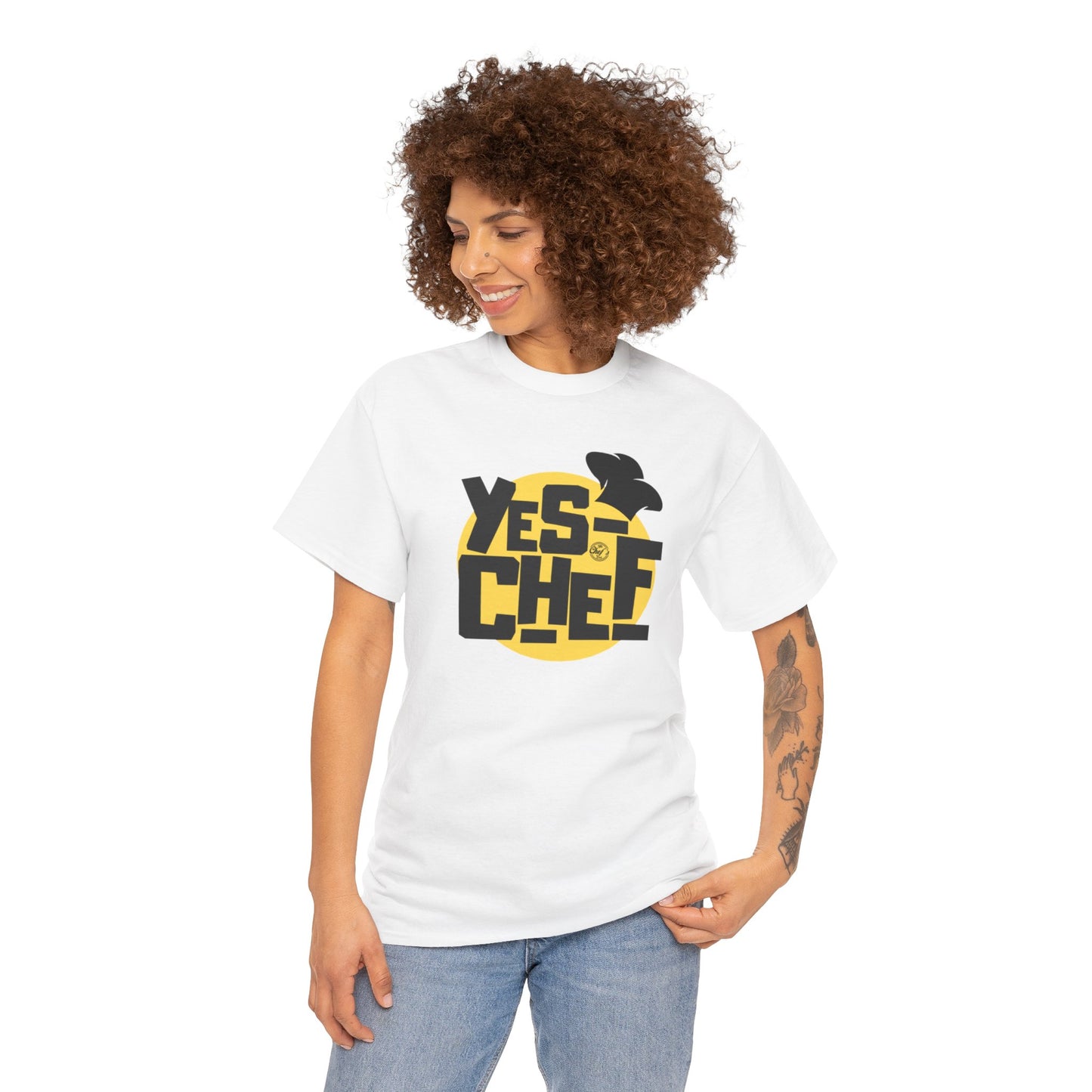 YES CHEF Unisex Heavy Cotton Tee