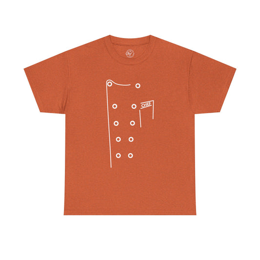 Chef Coat Style Heavy Cotton Tee