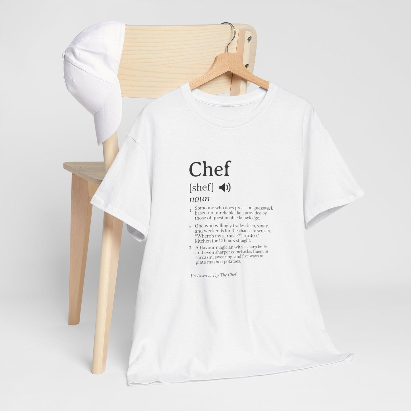 Chef Definition Unisex Heavy Cotton Tee