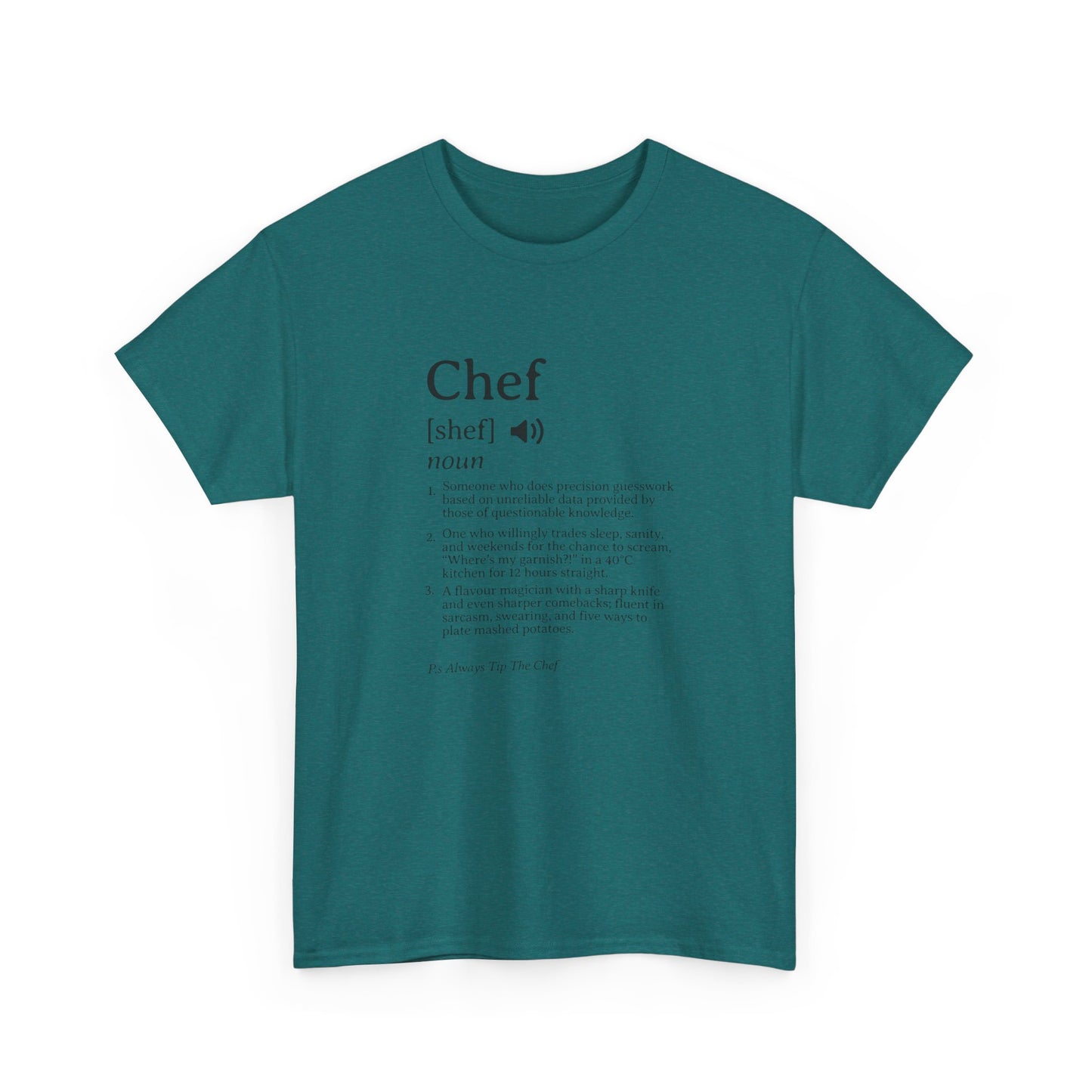 Chef Definition Unisex Heavy Cotton Tee