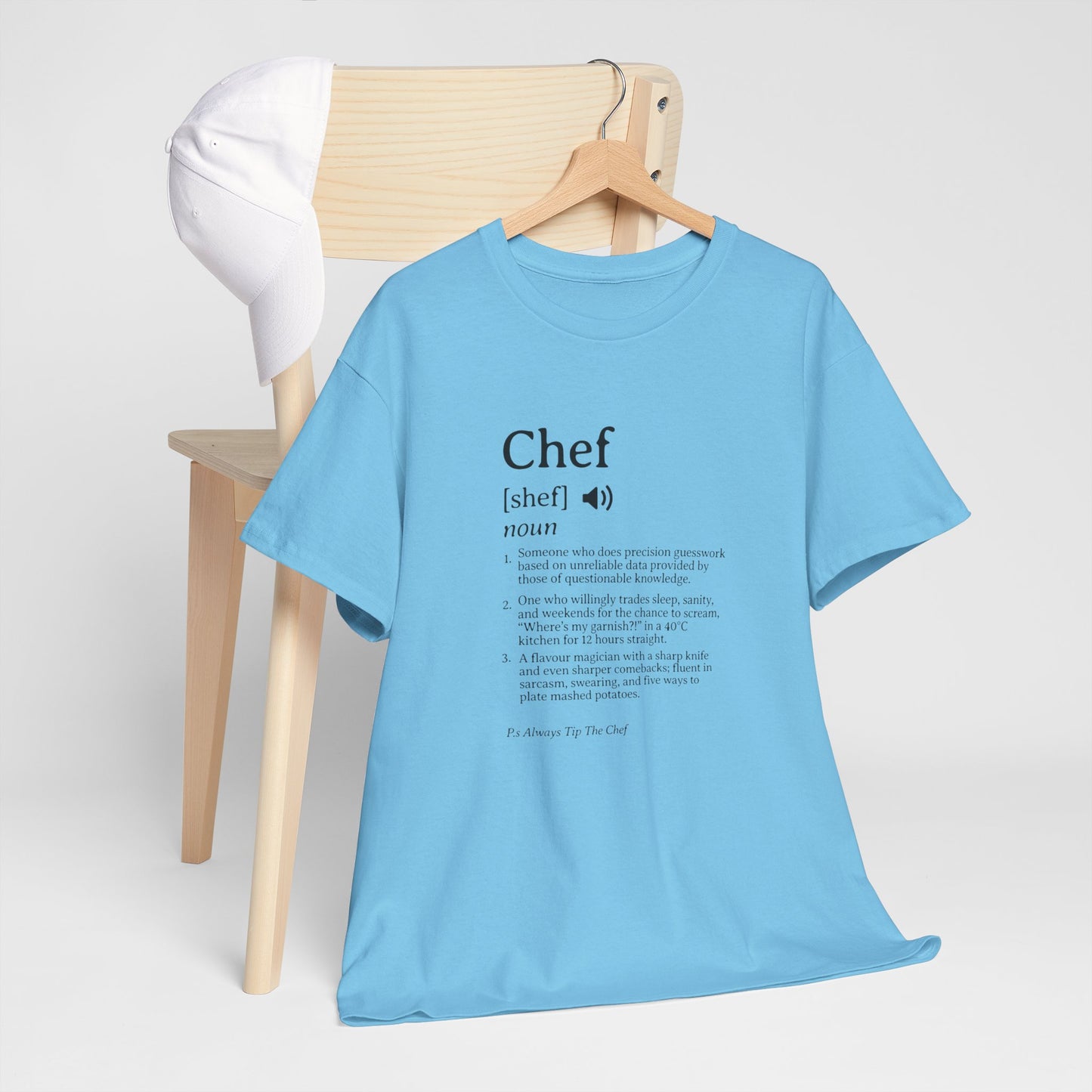 Chef Definition Unisex Heavy Cotton Tee