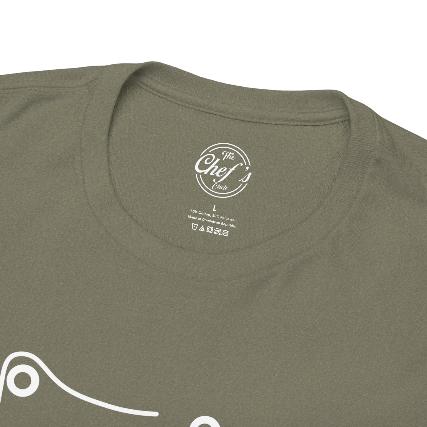 Chef Coat Style Heavy Cotton Tee
