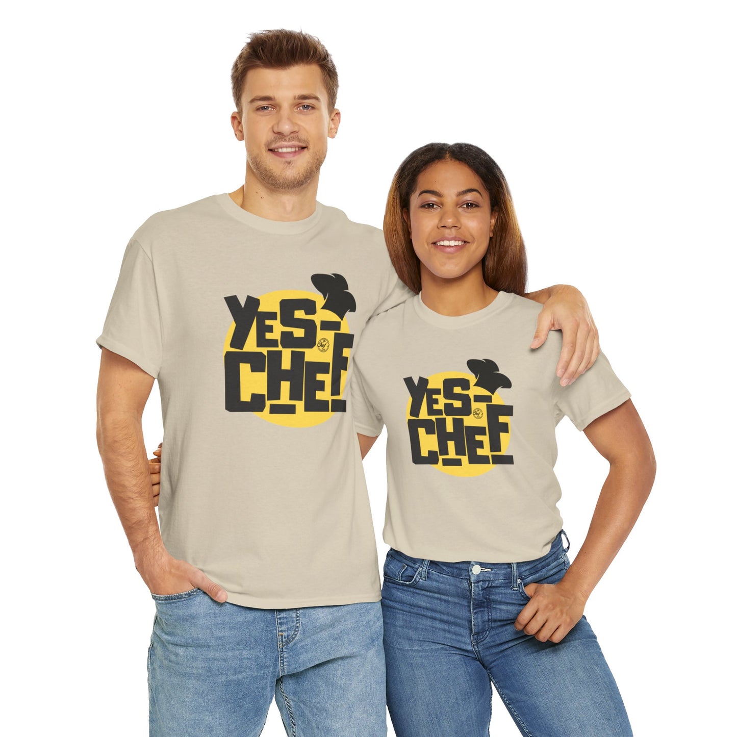 YES CHEF Unisex Heavy Cotton Tee