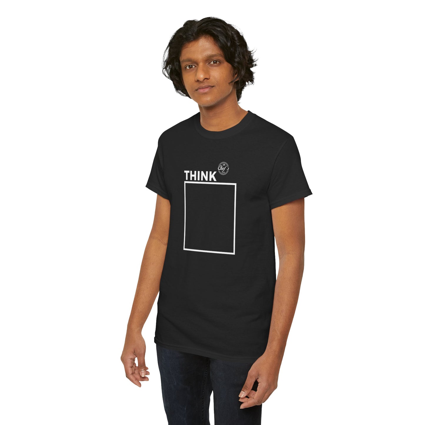 Think Outside the Box Unisex Heavy Cotton Tee