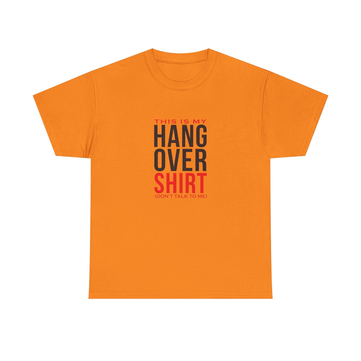 Funny Hangover Unisex Heavy Cotton Tee - Don't Talk to Me