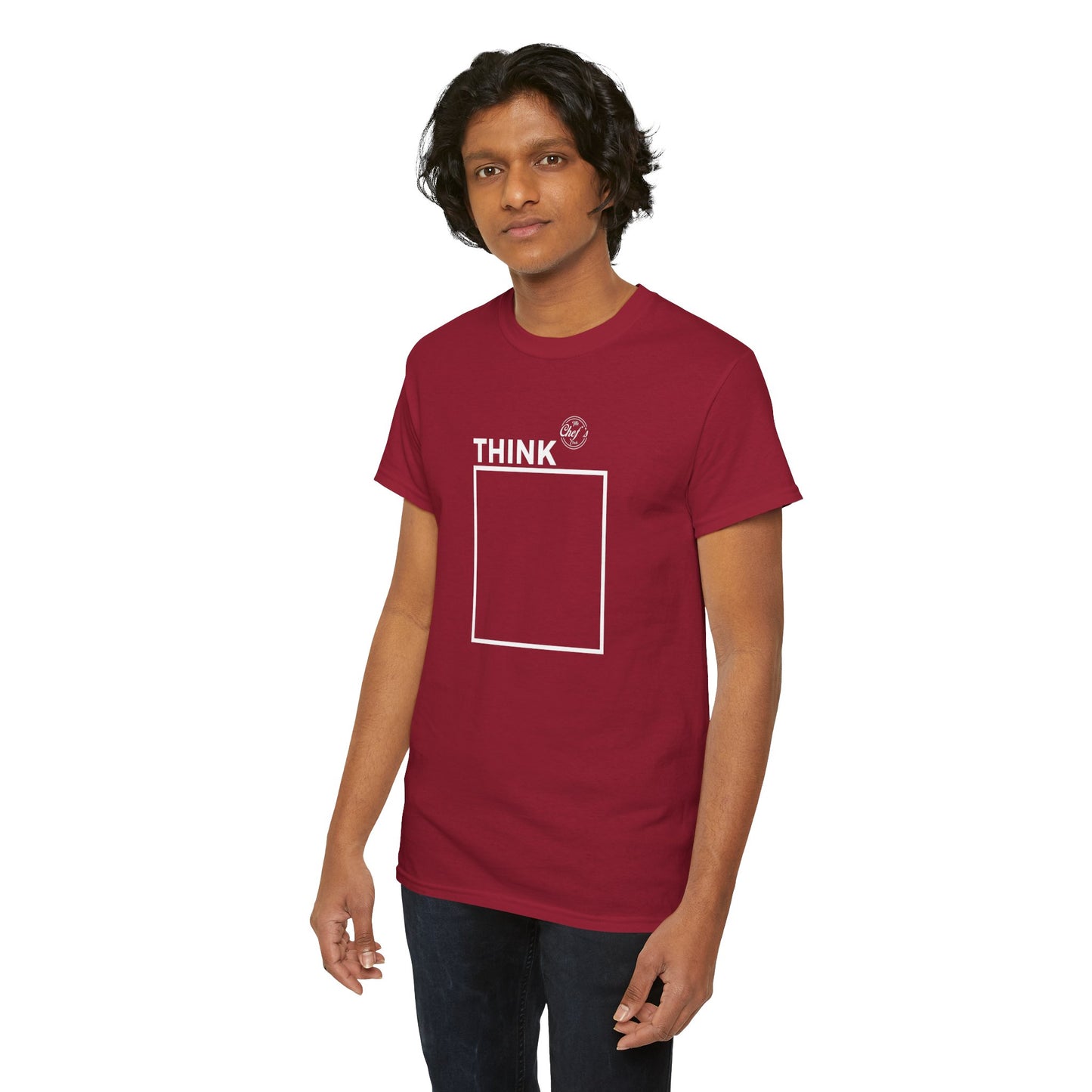 Think Outside the Box Unisex Heavy Cotton Tee