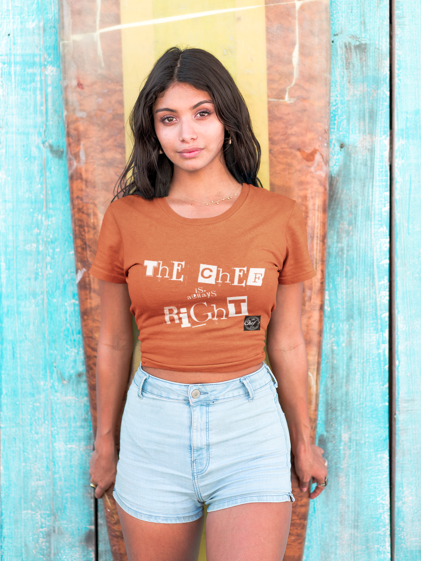 The Chef is Always Right Unisex Heavy Cotton Tee