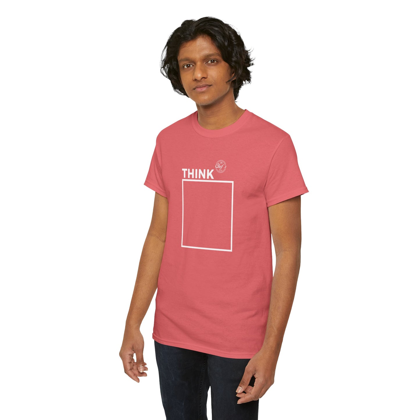Think Outside the Box Unisex Heavy Cotton Tee