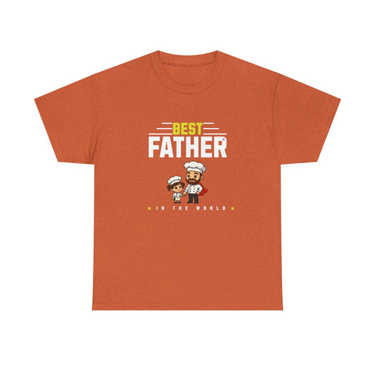 Chef Duo with Daughter Unisex Tee - Fathers Day Gift