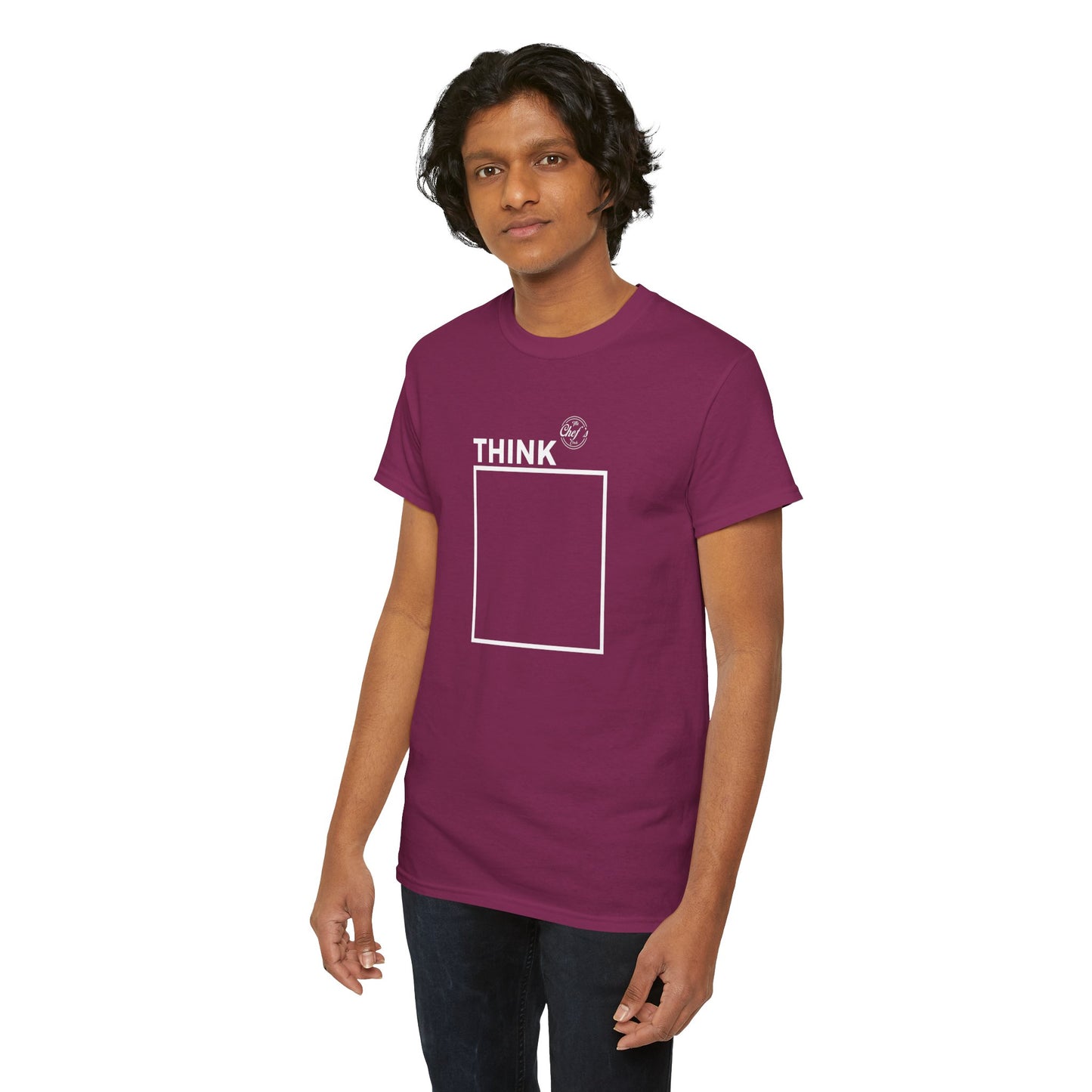 Think Outside the Box Unisex Heavy Cotton Tee