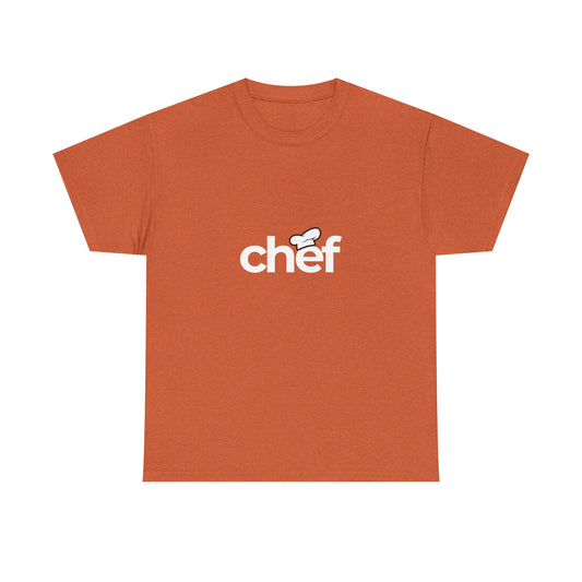 Rustic Chef Unisex Heavy Cotton Tee | Cooking Gifts, Kitchen Apparel, Foodie T-Shirt, Chef Gifts, Culinary Wear, Cooking Enthusiast Top
