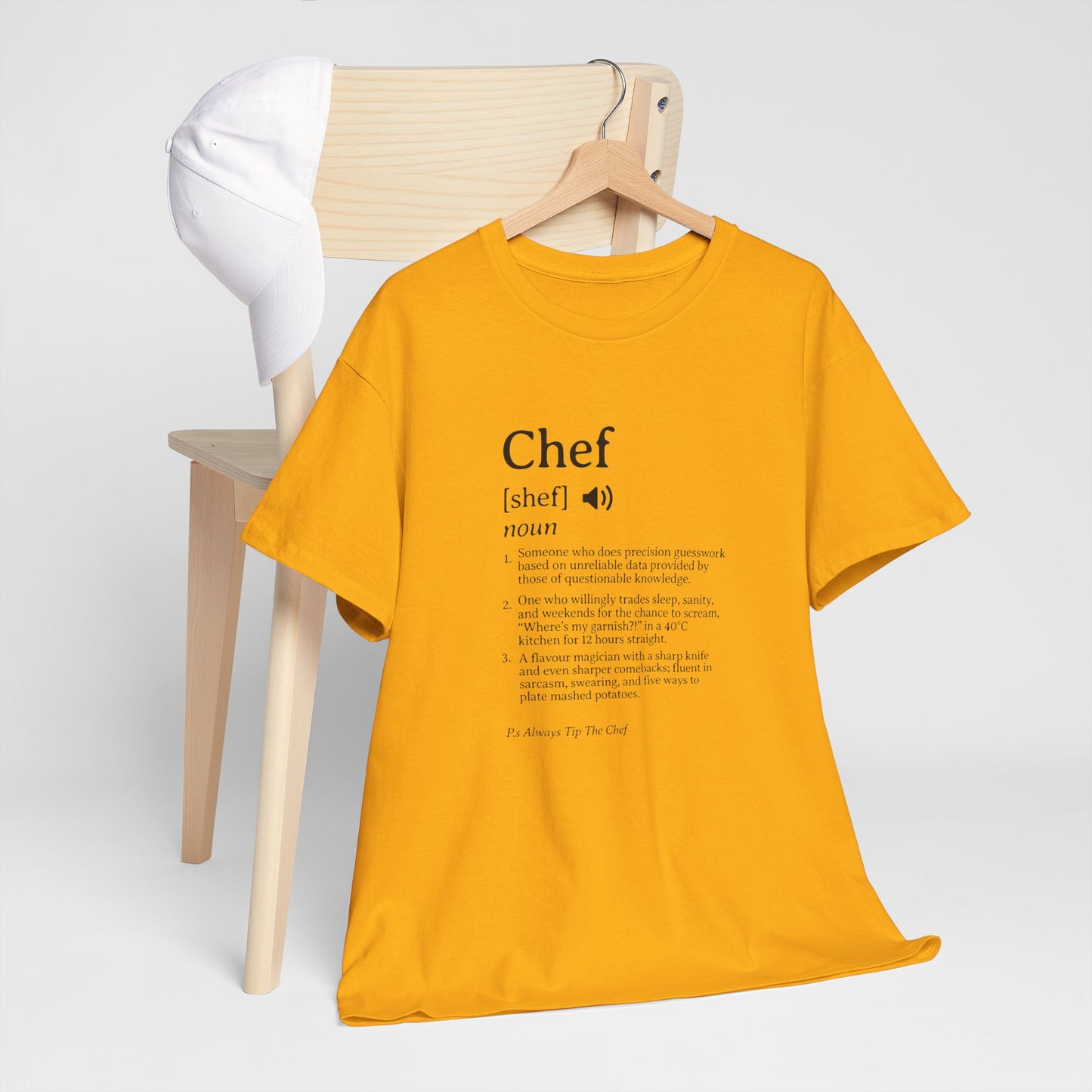 Chef Definition Unisex Heavy Cotton Tee