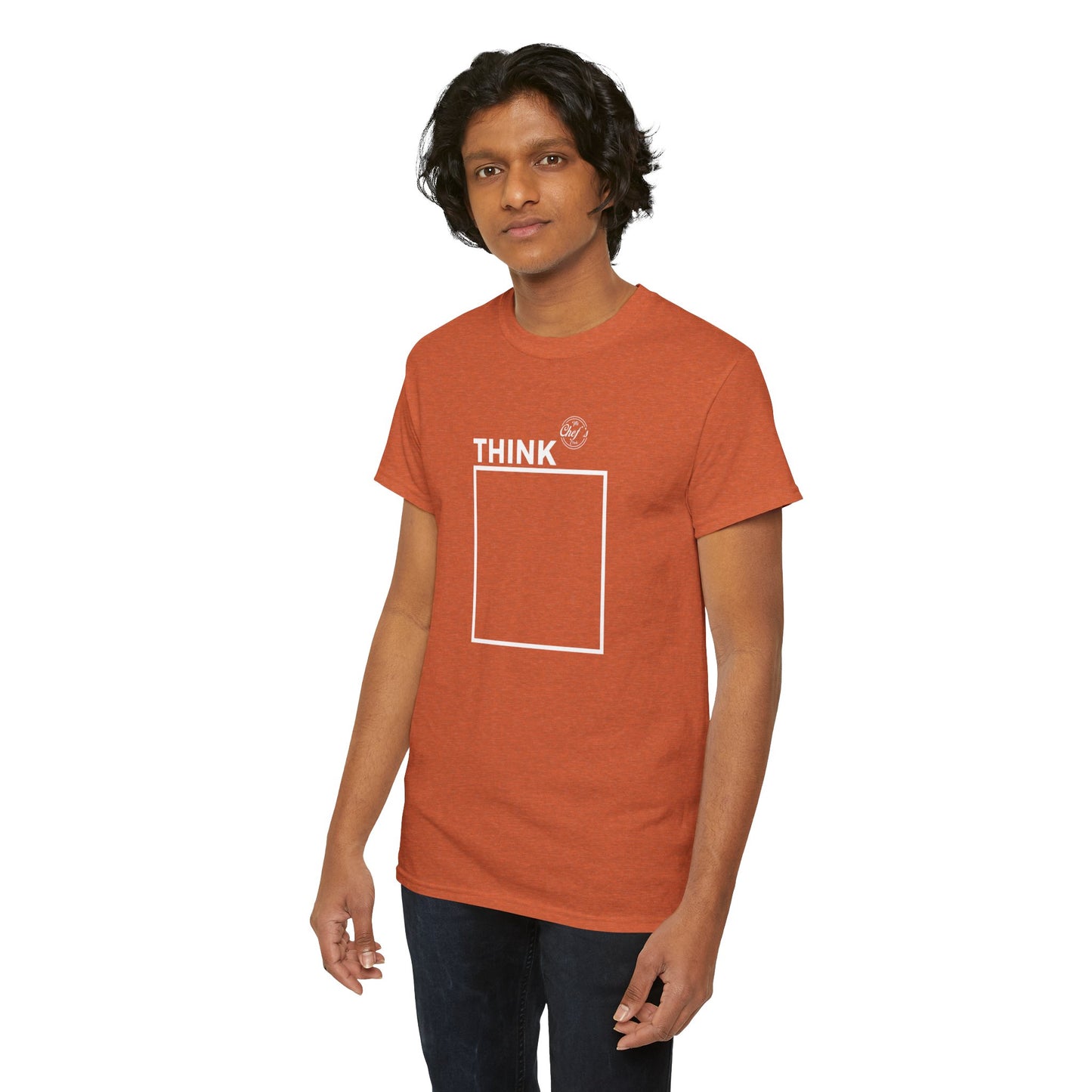 Think Outside the Box Unisex Heavy Cotton Tee